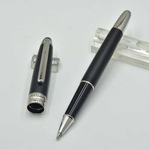 163 high quality Promotion Matte Black metal ballpoint pen / Roller ball pen fine office stationery fashion gift pens