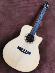 41 Inch All Solid Wood High Configuration Acoustic Folk Guitar