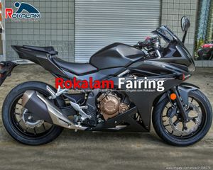 Honda CBR500R 2016 2017 2017 페어링 CBR 500R 16 18 18 매트 블랙 페어링 키트 (사출 성형)