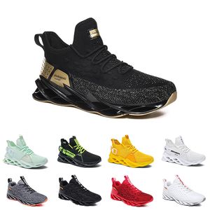 Män Kvinnor Running Skor Triple Black White Red Lemen Green Tour Yellow Grey Mens Trainers Sports Sneakers Fyrtiofem