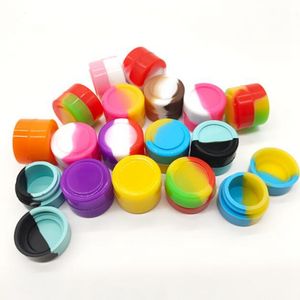 Wholesale Silicone Bottle Container Dab Tool 2ml Food Grade Wax Jars Non-stick Storage Containers