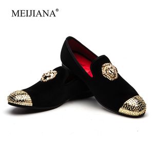 Veet loafers läder avslappnad handgjorda mode bekväma andningsbara män skor svart röd
