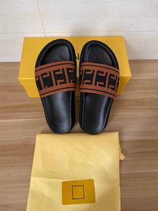 Sandálias casuais de moda de grife de grife voam tecido para homens e mulheres com caixa
