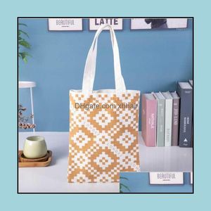 Gift Wrap Event Festive Party Supplies Home & Gardenunisex Handbags Custom Canvas Tote Bag Print Text Your Design Grocery Daily Use Reusable