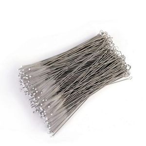 Nylon Straw Cleaning Brush Stainless Steel Straws Brushes Pipe Cleaners 17.5cm/20cm/24cm/26cm