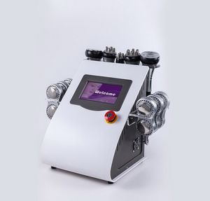 Cavitation RF Wyposażenie Odchudzania do utraty wagi Kształtowanie ultradźwiękowe Odchudzanie z 6 podkładkami EMS Micro Prąd