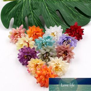 Fiori decorativi Corone 20pcs 3 cm fiore artificiale seta seta seta decorazione di nozze decorazione di nozze fai da te ghirlanda regalo scrapbooking artigianato falso1 fabbrica esperto di prezzo di fabbrica