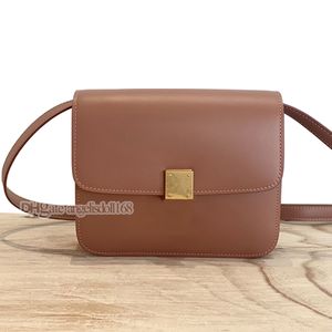 Luxurys Designer Bags Women Mini Purses Teen Polished Cowhideの外側のラムシンの裏地ヌード本革鏡