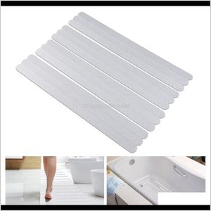 Mats Bathroom Aessories Home & Garden Drop Delivery 2021 Anti-Slip Shower Bath Safety Transparent Non Slip Strips Stickers For Bathtubs Showe