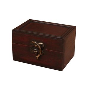 Wholesale antique jewelry box resale online - Storage Boxes Bins Vintage Antique Wooden Jewelry Box Other Small Sundries