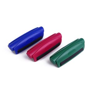 Plastic Manual Cigarette Maker Accessories Machine Hand Tobacco Roller For 78mm/110mm Smoking Rolling paper Grinder