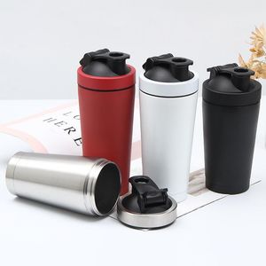 Stainless steel vacuum keep-warm glass large capacity multi-functional fitness protein powder shake cup kettle