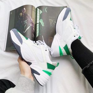 Mens Womens Par Casual Shoes Fashion ColorBlock Dad Sneakers Fashion Designer Zapatillastrainers Utomhus Running Shoess