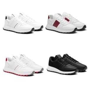 2022 Scarpe da ginnastica in pelle da uomo Designer Scarpe casual Scarpe da ginnastica in tessuto tecnico a rete Sneaker da esterno Runner con scatola di grandi dimensioni 38-46 NO 296