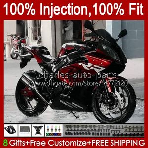 حقن القالب ل BMW S-1000RR S 1000RR 1000 RR S1000-RR 09-14 هيكل السيارة 19NO.137 S1000 RR 2009 2011 2012 2012 2014 S1000RR 09 10 11 12 13 14 14 النبيذ الأحمر OEM FALTINGS