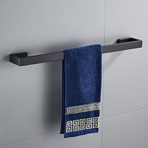 Portasciugamani 4 pezzi/set Rack Mensola in carta velina Supporti in metallo Accessori da bagno in acciaio inossidabile nero antiruggine impermeabile