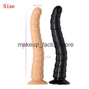 Masaż Super miękkie Długie Vagina Anal Dildo Odbyt Expander Sextoys dla kobiet Mężczyźni G Spot Butt Plug Prostate Massager Dorosłych Męski Masturbacja