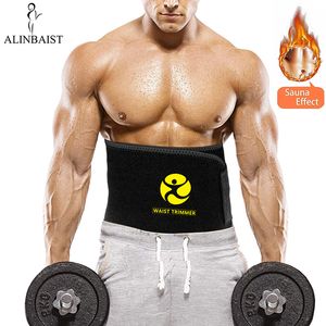 Wholesale stomach fat burner for sale - Group buy Waist Trainer for Women Men Weight Loss Neoprene Sweat Waist Trimmer Slimmer Belt Adjustable Stomach Wraps Belly Fat Burner