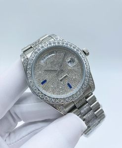 Hottest Watch Mens II 41MM 228349 Full Iced VS Small Diamond Automatic Fashion Men's Watches Wristwatch