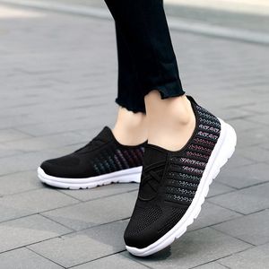 Professional Women's casual fashion running shoes sneakers blue black grey simple daily mesh female trainers outdoor jogging walking size 36-40