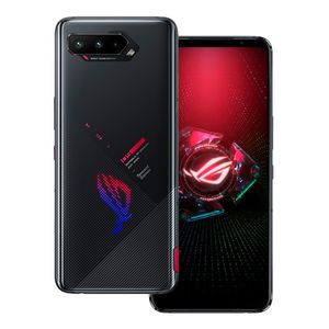 オリジナルASUS ROG 5 5G携帯電話ゲーム16GB RAM 256GB ROM Snapdragon 888 64MP 6000MAH Android 6.78インチAmoledフルスクリーン指紋IDフェイススマート携帯電話