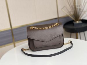 0909 Kadın Çanta Messenger Çanta Tasarımcılar Crossbody Deri METIS Elegant Omuz