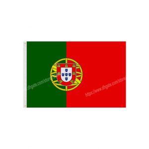 Bandiere del Portogallo Bandiera del poliestere nazionale Volare 90 x 150 cm 3 * Bandiera 5ft Bandiera in tutto il mondo in tutto il mondo all'aperto può essere personalizzato