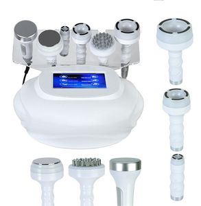 6 In 1 RF Vacuum Frequency 80K Shaping Spa Ultrasonic Cavitation Machine Full Body Massage Beauty Instrument Accessories