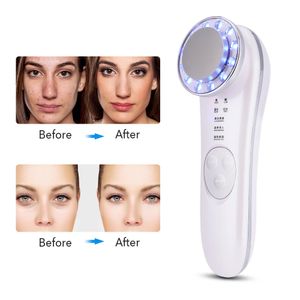 Ultrasonic Deep Cleaning Beauty Machine Face Lift Antirughe Ringiovanimento della pelle LED Photon Therapy Dispositivo di massaggio facciale