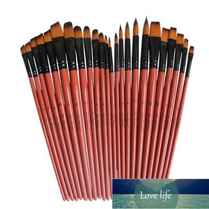 Painting Craft Art Model Paint Nylon Hair Artist Paint Brushes Set By Number Pen Brushes Drawing Art Supplies 6 Pcs
