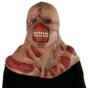 Halloween Zombie Scary Tyrant Cosplay Nemesis Costume Props Horror Movie Latex Masks