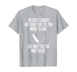 Лучшие учителя говорят вам, где смотреть не то, что видеть футболку