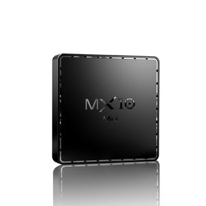 MX10ミニテレビボックスアンドロイド10サポート2.4G5GデュアルWiFi Google Voice Assistant 4K 60FPS BT4.2 Google Player YouTube Media Player