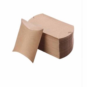 2021 più nuovo design fai da te scatola cuscino bianco cartone stile retrò anello di imballaggio per caramelle display lettera grazie amore immagine scatola 8x5.5x2cm
