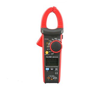 600A Digital Clamp Meters AC DC Current Auto Range Multimeters NCV V.F.C Diode LCD Flashlight Temperature Tester