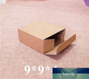 Party Supplies Kraft Paper Box Handmade Soap Craft Wedding Gift Candy Power Bank Phone Accessories Packaging Brown Boxes Free