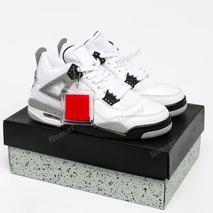 Authentische Herren High OG 4S White Cement Basketballschuhe Jumpman 4 Top Designer Topsportmarket Sneakers Laufschuh mit Box