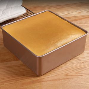 Dimensioni antiaderenti Teglia quadrata per torte Teglia per pane in acciaio al carbonio Pie Pizza Teglia per pane 6/8/9 pollici Bakeware Utensili per panettiere da cucina