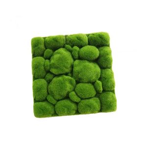 Decorative Flowers & Wreaths Artificial Moss Rocks Mat Fake Stone Indoor Shape Grass For El And Home Wall Decoration 1pcs