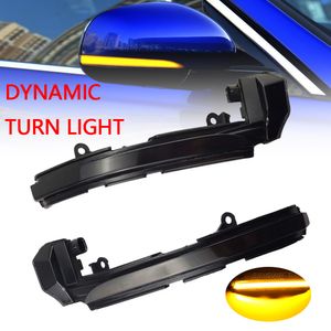 Lusterko wsteczne LED Dynamiczne Turn Signal Light do Jaguar XE X760 XF X250 XF X260 XJ X351 F-typ X152 I-Pace SUV XK XKR X150