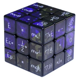3x3x3 매직 큐브 퍼즐 장난감 수학 두뇌 훈련 속도 마법 큐브 조기 학습 어린이 선물을위한 교육 완구
