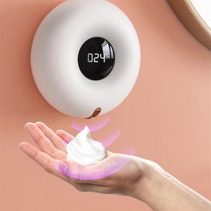 Touchless Rechargeable Infrared Sensor Foam Soap Dispenser Smart Sensors Automatic Liquid Dispensers for Kitchen Hand Freea46 a13