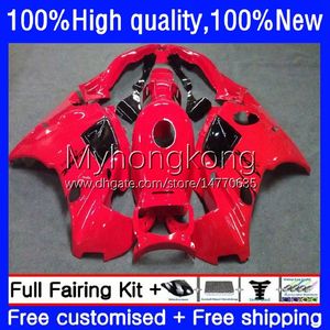 Body Kit für HONDA CBR600FS CBR600CC CBR600F2 1991 1992 1993 1994 Karosserie glänzend rot 34No.109 CBR600 F2 91-94 CBR 600F2 600 F2 FS CC 600CC 600FS 91 92 93 94 Verkleidung