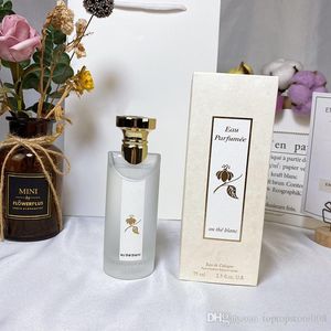 Parfymer dofter för neutral parfym 75ml au blanc woody blommiga anteckningar lång sista färsk doft och snabb gratis leverans