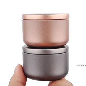 Mini Metal Tin Storage Boxes Small Sealed Pot Container Cans for Coffee Tea Candy RRE10857