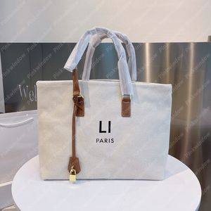 Women Handbag Tote Bag Horizontal Canvas Tan Bags Large Designer Handbags Designers Shoulder Crossbody Purses 2108066