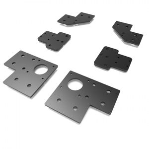 Materiali di consumo per stampanti Funssor V-Core 3.0 Set di piastre per stampante 3D XY Motor Mount Idler Mount Corner XY Axis Joiner plate