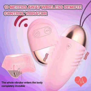 NXY ovos controle remoto sem fio 10 modos vibração clitóris estimulador vibrando bolas sexuais brinquedos para mulher 1210