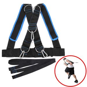 Hem Gym Fitness Body Trainer släde Harness Vest Speed ​​Running Strength Strong Träningsutrustning Tillbehör