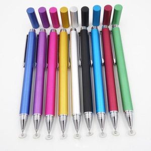 Universal Metal Capacitive Touch Screen Ritning Stylus Pen för Xiaomi Samsung Smart Phone Tablet PC Computer